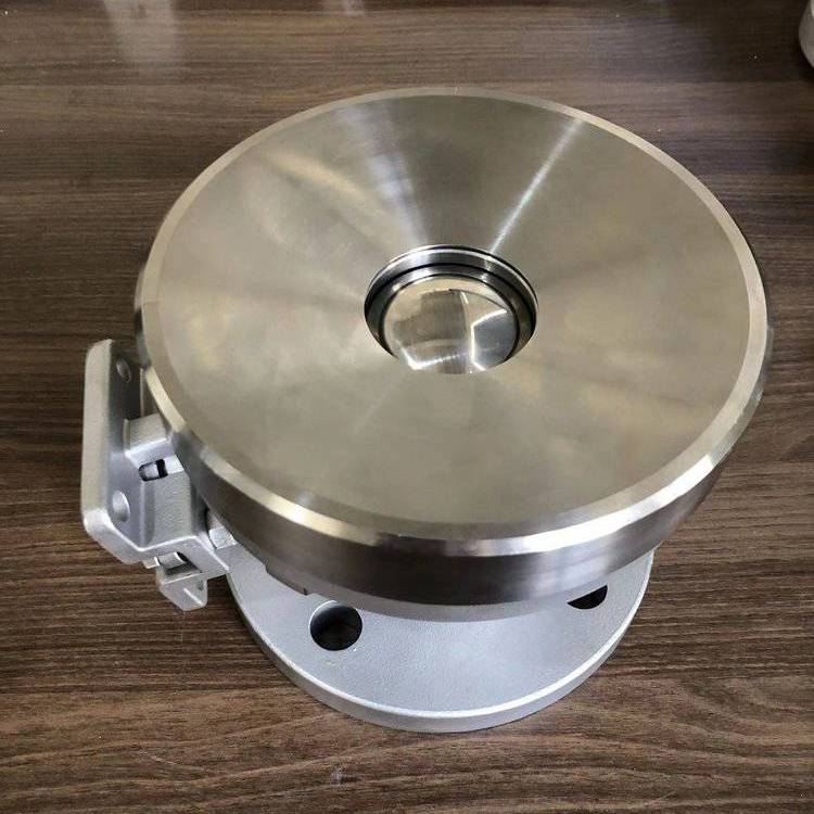斜杆式釜底放料球阀 